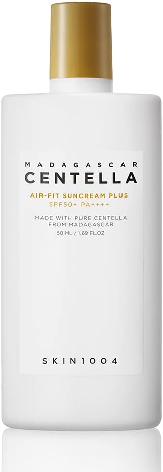 SKIN1004 Madagascar Centella Air-Fit Suncream Plus SPF50+ PA++++ – Protector Solar Mineral Vegano (50 ml)