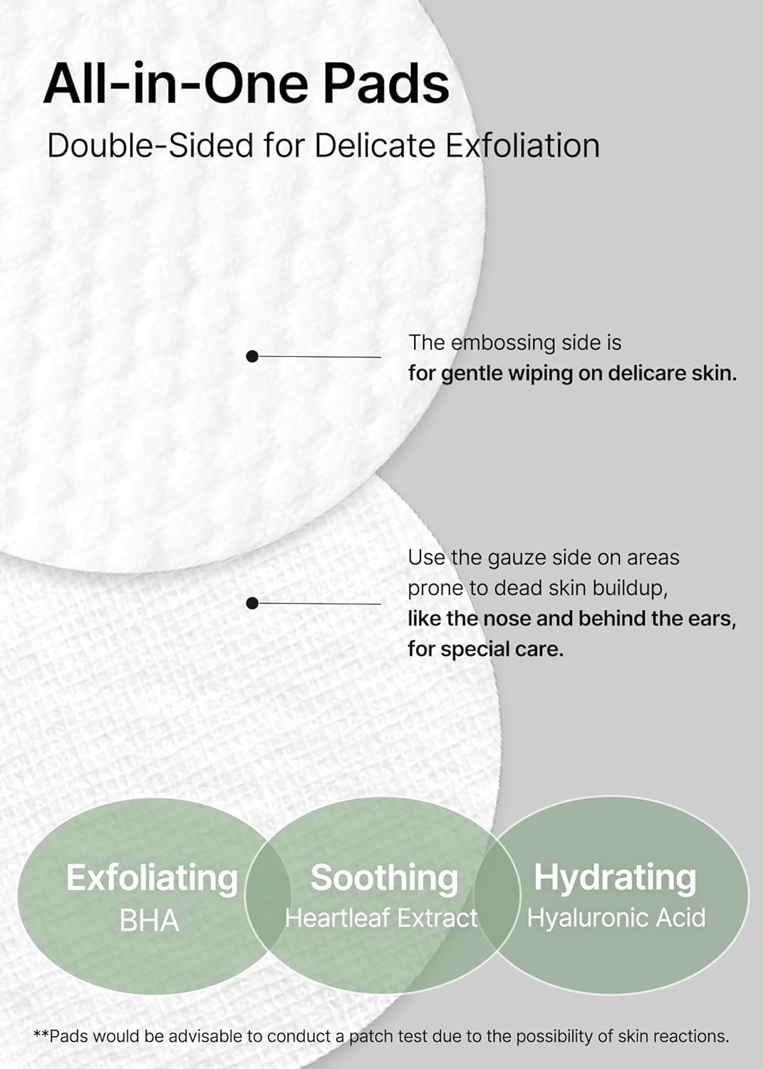 Celimax Ji.Woo.Gae Heartleaf BHA Pad – 60 Discos Exfoliantes
