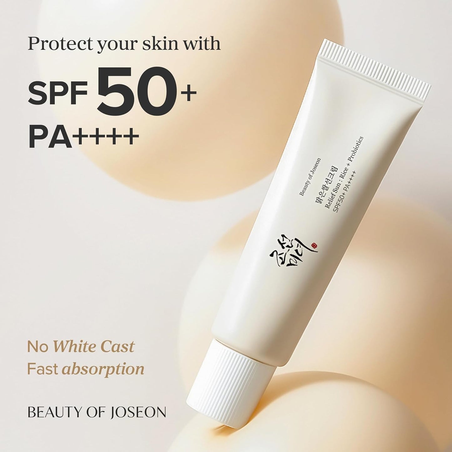 Beauty of Joseon Relief Sun Rice + Probiotics SPF50+ PA++++ 50 ml