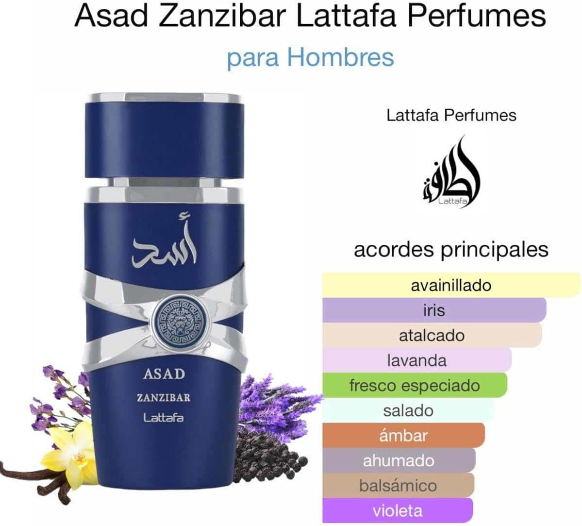 LATTAFA ASAD ZANZIBAR EAU DE PARFUM 100 ML