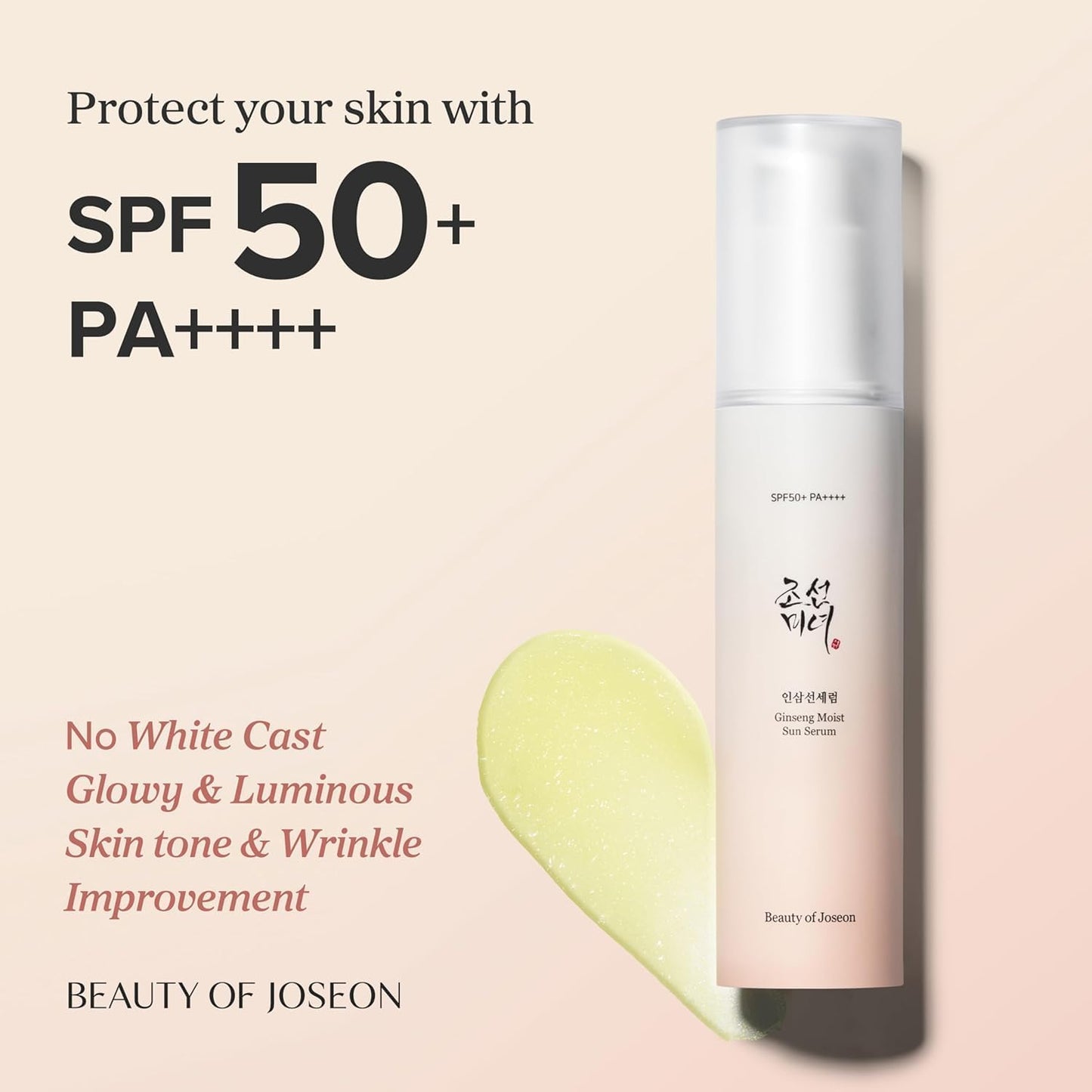Beauty of Joseon Protector Solar Serum Hidratante Ginseng SPF 50+ PA++++ 50 ml