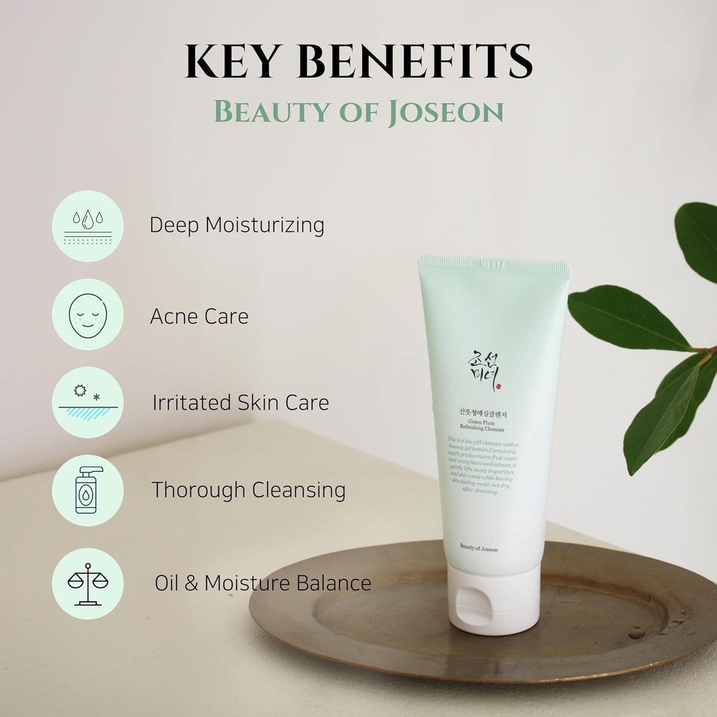 Beauty of Joseon Limpiador Refrescante Green Plum 100 ml