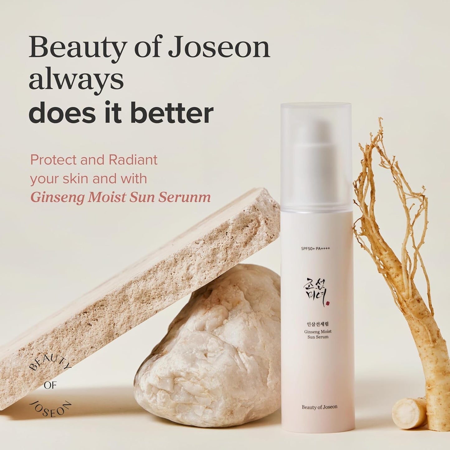 Beauty of Joseon Protector Solar Serum Hidratante Ginseng SPF 50+ PA++++ 50 ml
