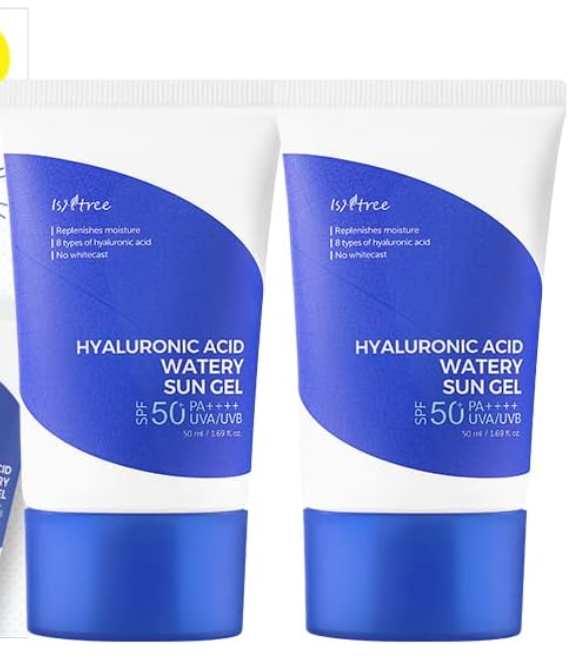 ISNTREE Hyaluronic Acid Watery Sun Gel SPF 50+ PA++++ – 50 ml