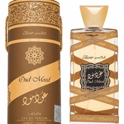 Lattafa Oud Mood Elixir Eau de Parfum 100 ml – Unisex – Original EAU