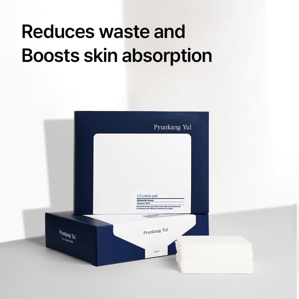 Pyunkang Yul 1/3 Cotton Pad – 160 unidades