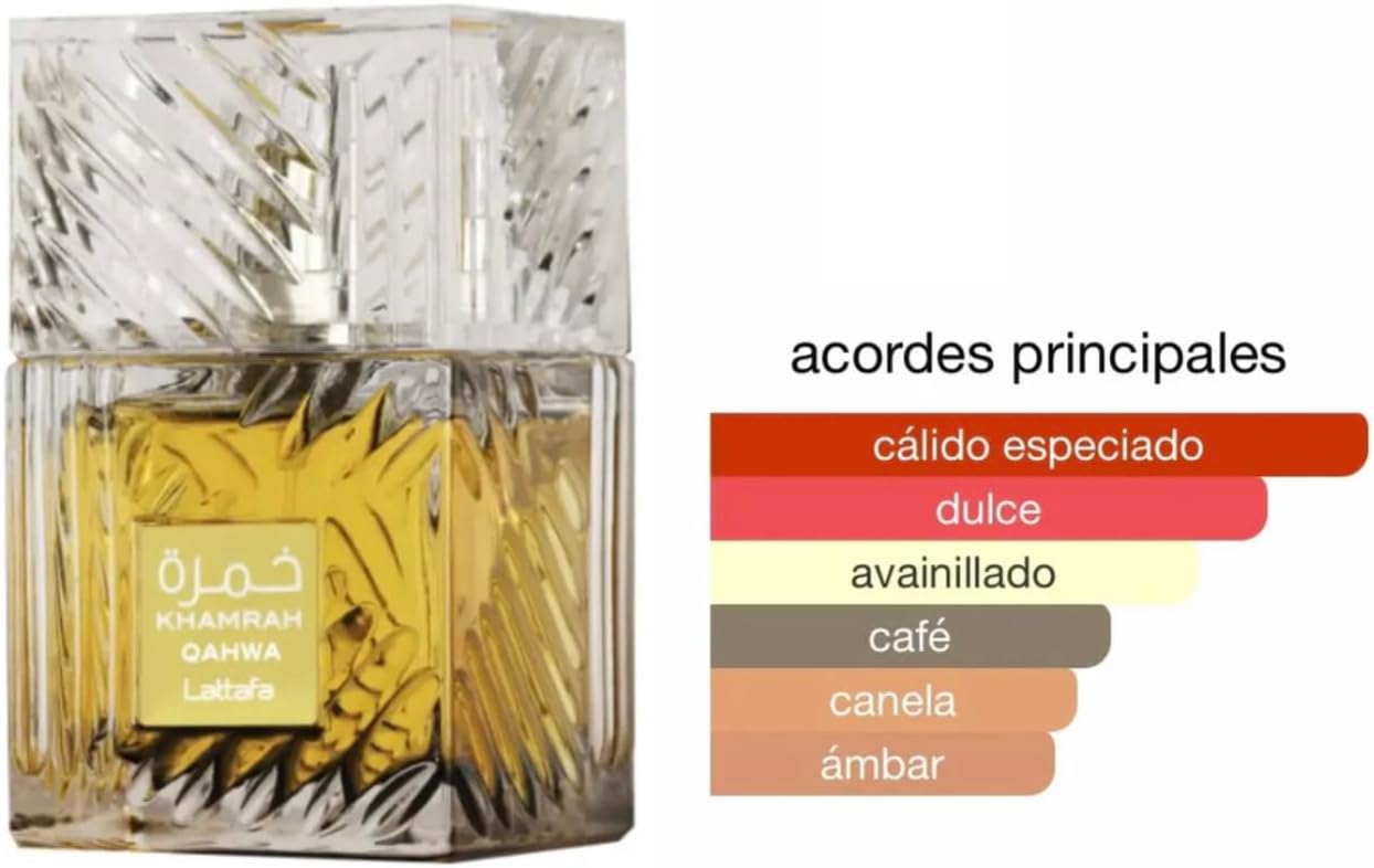 Lattafa Qahwa Original 100 ml (Unisex) · Perfume Árabe de Alta Gama