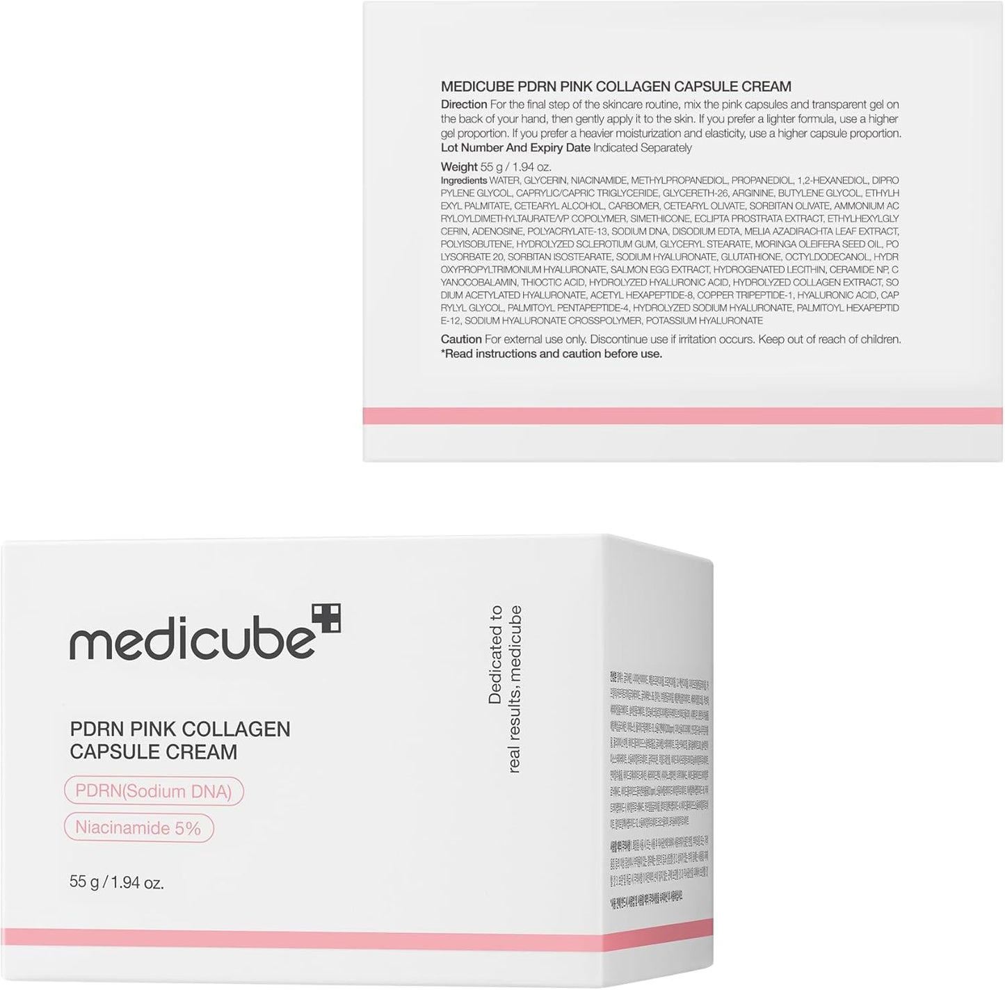 Medicube PDRN Pink Collagen Capsule Cream 55 g