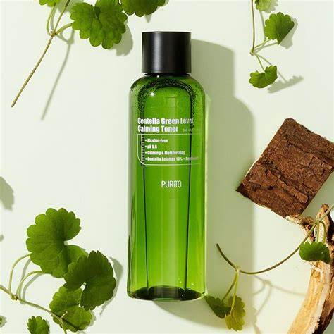 PURITO Green Level Calming Toner con Centella Asiática – 200 ml